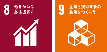 SDGs目標 8 9